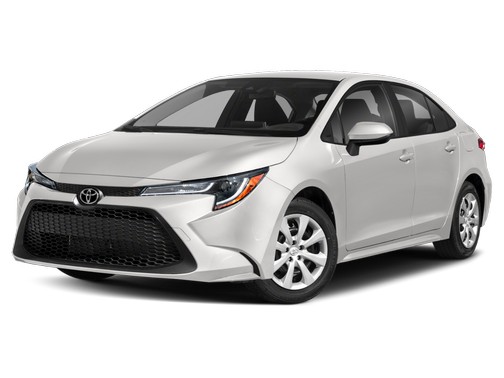 White 2022 Toyota Corolla LE