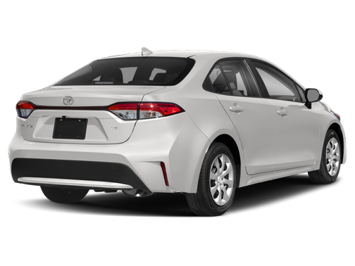 White 2022 Toyota Corolla LE