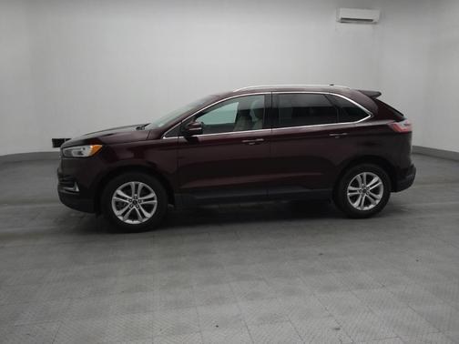 Red 2019 Ford Edge SEL