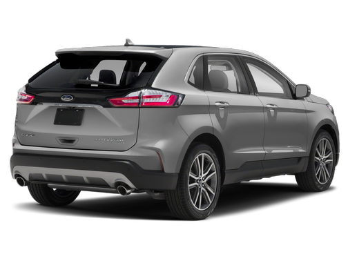 Ingot Silver Metallic 2019 Ford Edge SEL