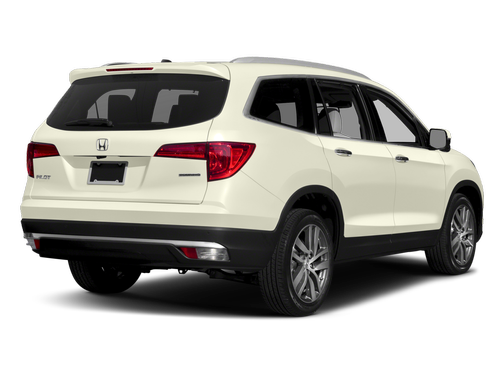 White Diamond Pearl 2017 Honda Pilot Touring