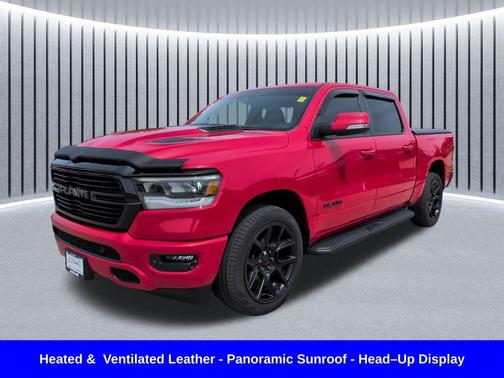 Flame Red Clearcoat 2022 RAM 1500 Sport