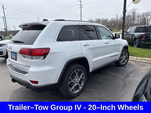 Bright White Clearcoat 2020 Jeep Grand Cherokee Limited
