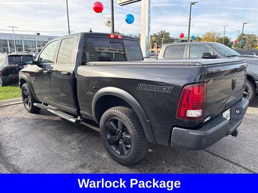 Diamond Black Crystal Pearlcoat 2020 RAM 1500 Classic Warlock Quad Cab 4x4 6'4' Box
