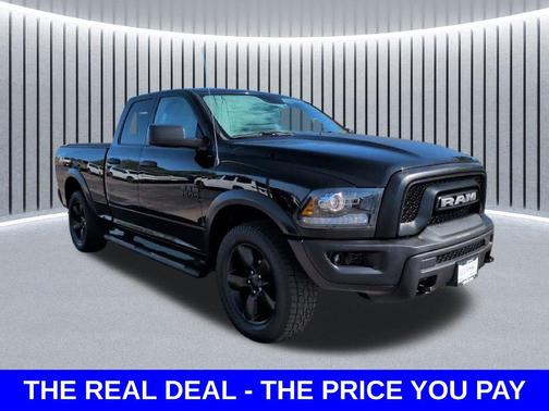 Diamond Black Crystal Pearlcoat 2020 RAM 1500 Classic Warlock Quad Cab 4x4 6'4' Box