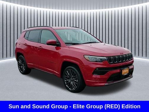 Red Hot Pearlcoat 2024 Jeep Compass Limited