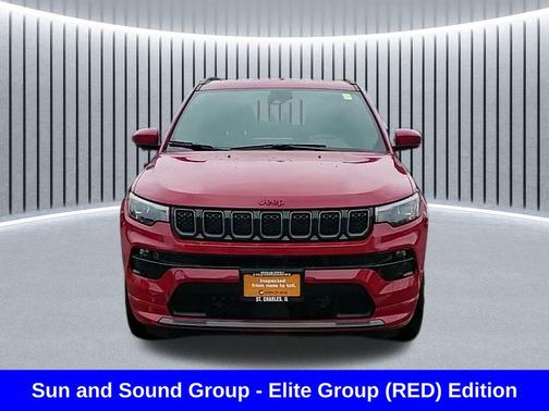 Red Hot Pearlcoat 2024 Jeep Compass Limited