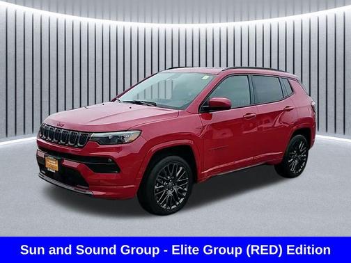 Red Hot Pearlcoat 2024 Jeep Compass Limited
