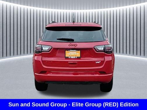 Red Hot Pearlcoat 2024 Jeep Compass Limited