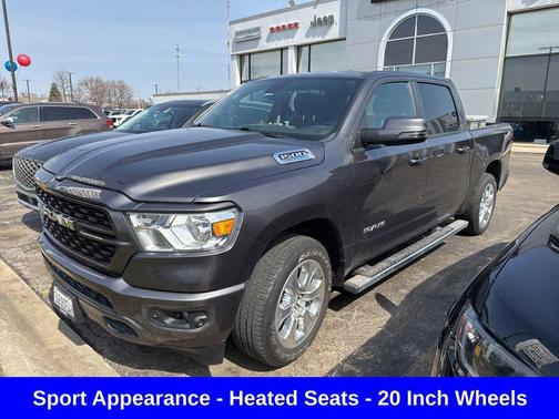 Granite Crystal Metallic Clearcoat 2023 RAM 1500 Big Horn/Lone Star