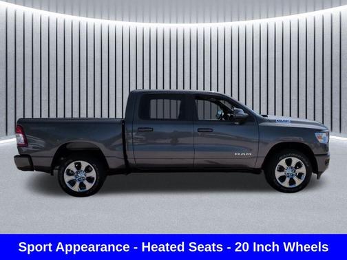 Granite Crystal Metallic Clearcoat 2023 RAM 1500 Big Horn/Lone Star