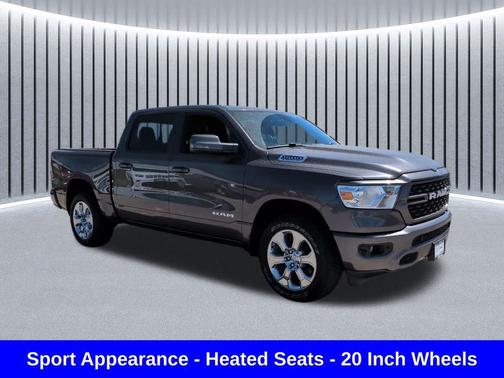 Granite Crystal Metallic Clearcoat 2023 RAM 1500 Big Horn/Lone Star