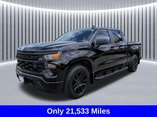 Dark Ash Metallic 2023 Chevrolet Silverado 1500 Custom