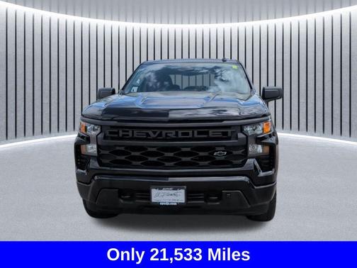 Dark Ash Metallic 2023 Chevrolet Silverado 1500 Custom