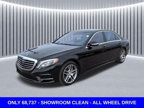 Black 2015 Mercedes-Benz S-Class 4MATIC