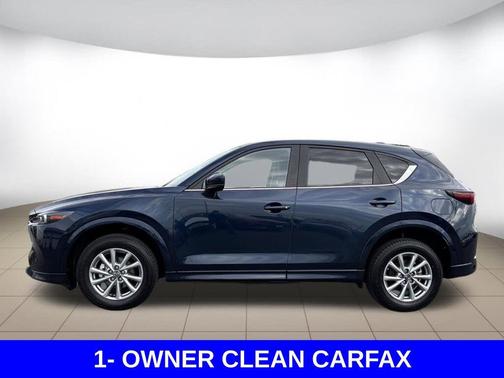 Deep Crystal Blue Mica 2025 Mazda CX-5 2.5 S Preferred Package