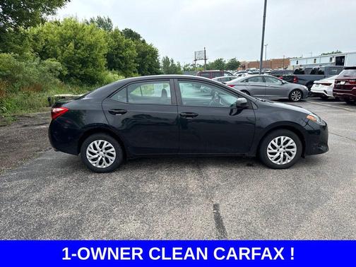 Black Sand Pearl 2018 Toyota Corolla LE