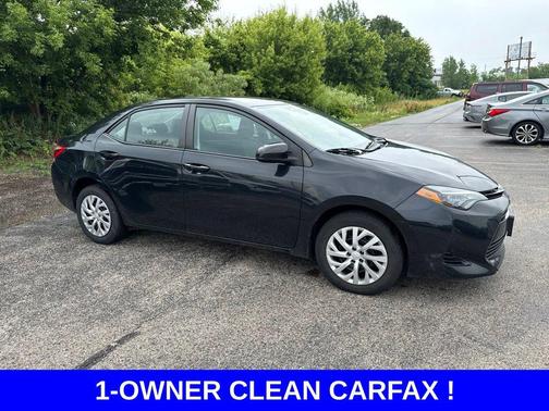 Black Sand Pearl 2018 Toyota Corolla LE