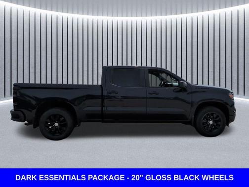 Black 2024 Chevrolet Silverado 1500 Custom