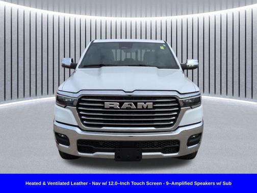 Bright White Clearcoat 2025 RAM 1500 Laramie