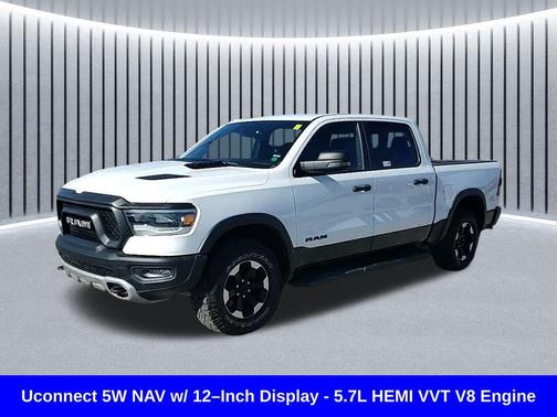 Bright White Clearcoat 2023 RAM 1500 Rebel