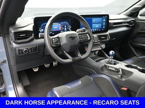 Vapor Blue Metallic 2025 Ford Mustang Dark Horse Fastback