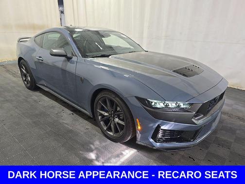 Vapor Blue Metallic 2025 Ford Mustang Dark Horse Fastback