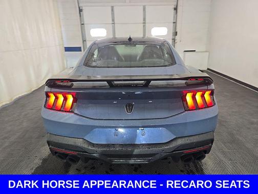 Vapor Blue Metallic 2025 Ford Mustang Dark Horse Fastback
