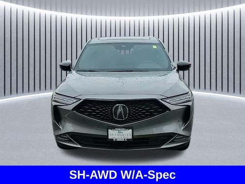 Liquid Carbon Metallic 2023 Acura MDX A-SPEC