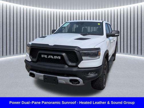 Bright White Clearcoat 2021 RAM 1500 Rebel