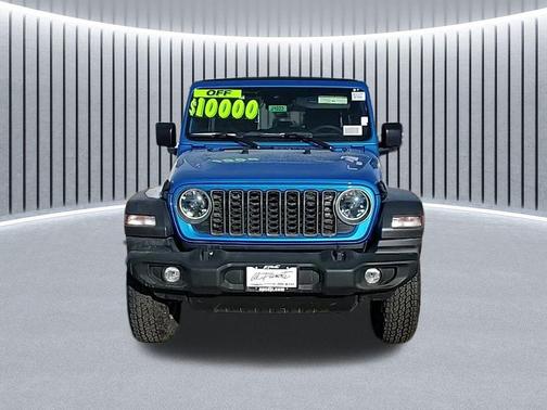 Hydro Blue Pearlcoat 2025 Jeep Wrangler Sport S
