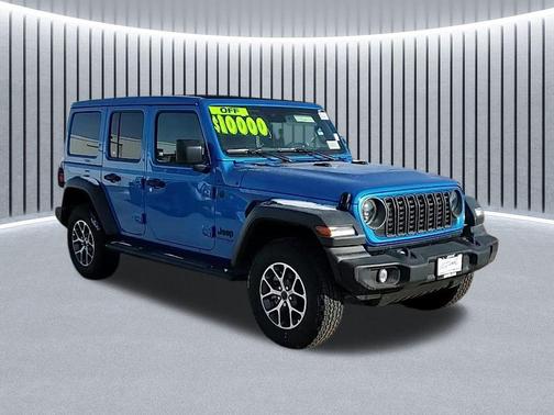 Hydro Blue Pearlcoat 2025 Jeep Wrangler Sport S