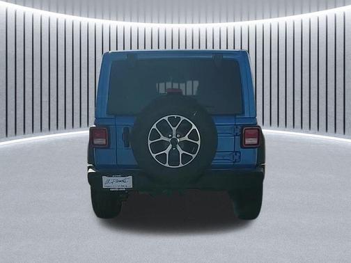 Hydro Blue Pearlcoat 2025 Jeep Wrangler Sport S