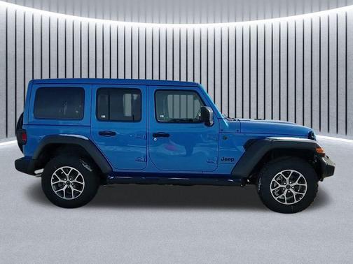 Hydro Blue Pearlcoat 2025 Jeep Wrangler Sport S