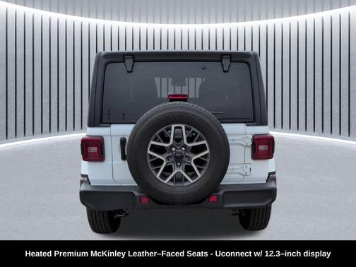 Bright White Clearcoat 2024 Jeep Wrangler 4-Door Sahara