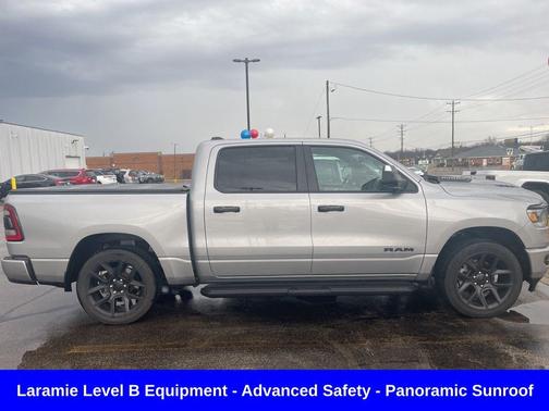 Billet Silver Metallic Clearcoat 2024 RAM 1500 Laramie