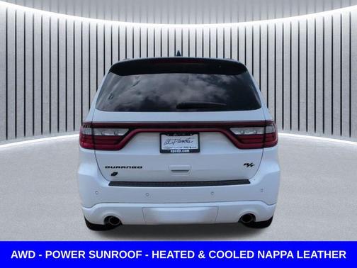 White Knuckle Clearcoat 2024 Dodge Durango R/T Plus