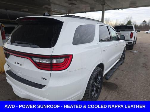 White Knuckle Clearcoat 2024 Dodge Durango R/T Plus
