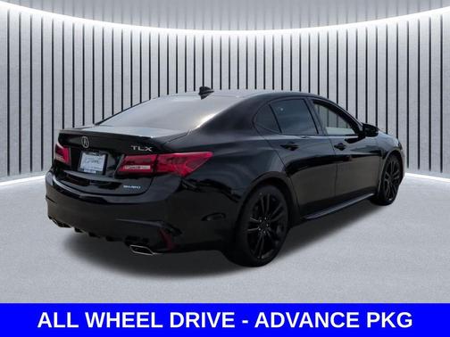 Majestic Black Pearl 2020 Acura TLX Base