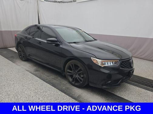 Majestic Black Pearl 2020 Acura TLX Base