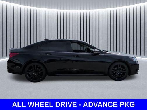 Majestic Black Pearl 2020 Acura TLX Base