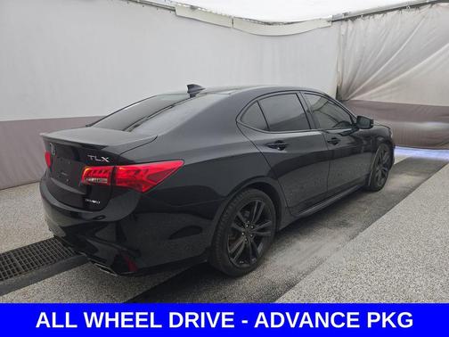 Majestic Black Pearl 2020 Acura TLX Base