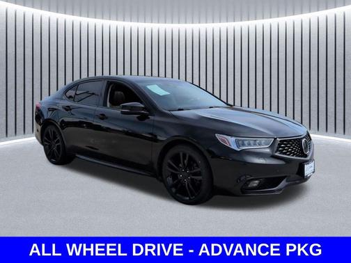 Majestic Black Pearl 2020 Acura TLX Base