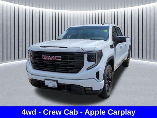 Summit White 2022 GMC Sierra 1500 Elevation