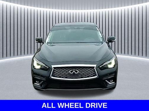 Black Obsidian 2024 INFINITI Q50 3.0t LUXE