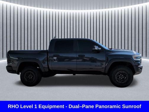 Forged Blue Metallic 2025 RAM 1500 RHO Crew Cab 4x4 5'7' Box