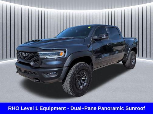 Forged Blue Metallic 2025 RAM 1500 RHO Crew Cab 4x4 5'7' Box