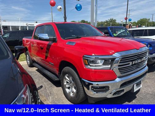 Flame Red Clearcoat 2023 RAM 1500 Laramie