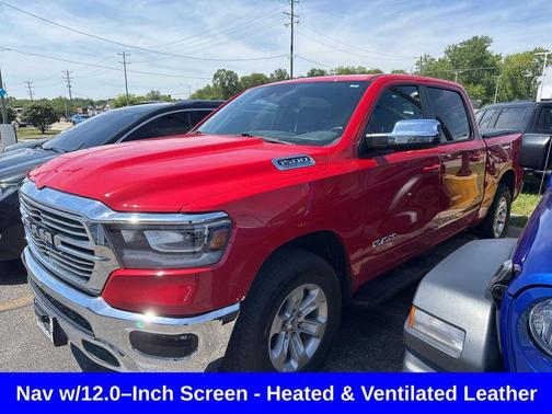 Flame Red Clearcoat 2023 RAM 1500 Laramie