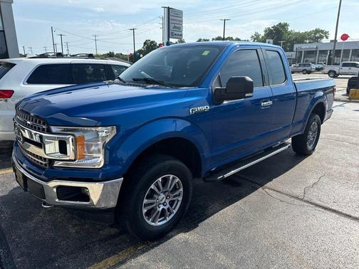 Lightning Blue 2018 Ford F-150 XLT